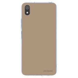 Átlátszó szilikon tok az alábbi mobiltelefonokra Xiaomi Redmi 7A - Soft Sand