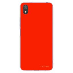 Átlátszó szilikon tok az alábbi mobiltelefonokra Xiaomi Redmi 7A - Maranello Red
