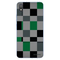 Átlátszó szilikon tok az alábbi mobiltelefonokra Xiaomi Redmi 7A - Block Grid