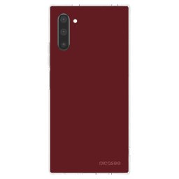 Átlátszó szilikon tok az alábbi mobiltelefonokra Samsung Galaxy Note 10 N970F - Red Bliss