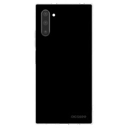 Átlátszó szilikon tok az alábbi mobiltelefonokra Samsung Galaxy Note 10 N970F - Black Bliss