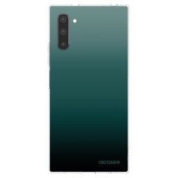 Átlátszó szilikon tok az alábbi mobiltelefonokra Samsung Galaxy Note 10 N970F - Verdant Fade