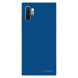 Átlátszó szilikon tok az alábbi mobiltelefonokra Samsung Galaxy Note 10+ N975F - Navy Blue
