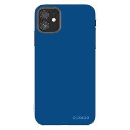 Átlátszó szilikon tok az alábbi mobiltelefonokra Apple iPhone 11 - Navy Blue