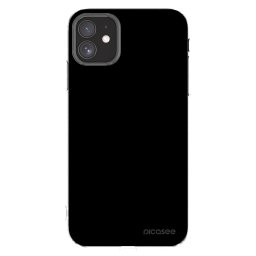 Átlátszó szilikon tok az alábbi mobiltelefonokra Apple iPhone 11 - Black Bliss