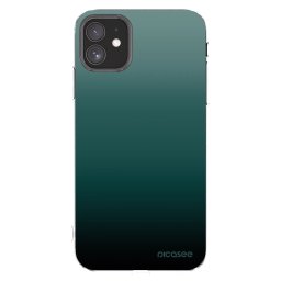 Átlátszó szilikon tok az alábbi mobiltelefonokra Apple iPhone 11 - Verdant Fade