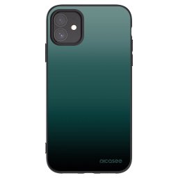 Fekete szilikon tok az alábbi mobiltelefonokra Apple iPhone 11 - Verdant Fade
