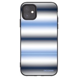 Fekete szilikon tok az alábbi mobiltelefonokra Apple iPhone 11 - Static Lines