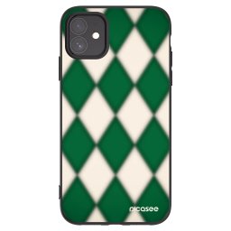 Fekete szilikon tok az alábbi mobiltelefonokra Apple iPhone 11 - Emerald Diamond