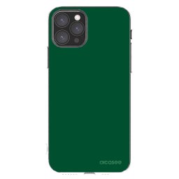 Átlátszó szilikon tok az alábbi mobiltelefonokra Apple iPhone 11 Pro - Green Gleam