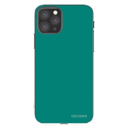 Átlátszó szilikon tok az alábbi mobiltelefonokra Apple iPhone 11 Pro - Emerald Mist