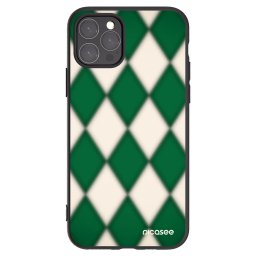 Fekete szilikon tok az alábbi mobiltelefonokra Apple iPhone 11 Pro - Emerald Diamond