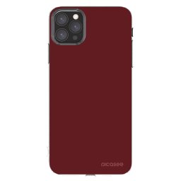 Átlátszó szilikon tok az alábbi mobiltelefonokra Apple iPhone 11 Pro Max - Red Bliss