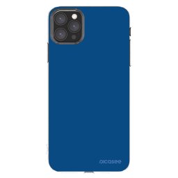 Átlátszó szilikon tok az alábbi mobiltelefonokra Apple iPhone 11 Pro Max - Navy Blue