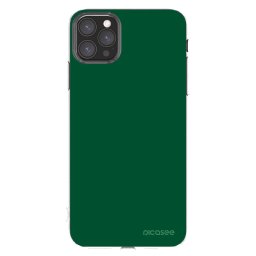 Átlátszó szilikon tok az alábbi mobiltelefonokra Apple iPhone 11 Pro Max - Green Gleam