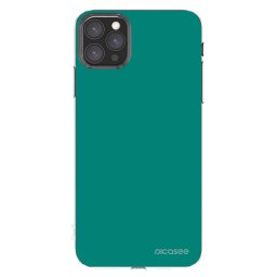 Átlátszó szilikon tok az alábbi mobiltelefonokra Apple iPhone 11 Pro Max - Emerald Mist