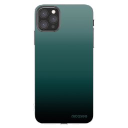 Átlátszó szilikon tok az alábbi mobiltelefonokra Apple iPhone 11 Pro Max - Verdant Fade