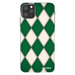 Átlátszó szilikon tok az alábbi mobiltelefonokra Apple iPhone 11 Pro Max - Emerald Diamond