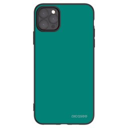 Fekete szilikon tok az alábbi mobiltelefonokra Apple iPhone 11 Pro Max - Emerald Mist