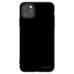 Fekete szilikon tok az alábbi mobiltelefonokra Apple iPhone 11 Pro Max - Black Bliss