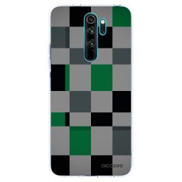 Átlátszó szilikon tok az alábbi mobiltelefonokra Xiaomi Redmi Note 8 Pro - Block Grid