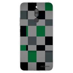 Átlátszó szilikon tok az alábbi mobiltelefonokra Xiaomi Redmi 8 - Block Grid