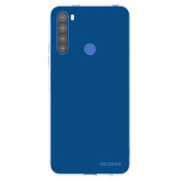 Átlátszó szilikon tok az alábbi mobiltelefonokra Xiaomi Redmi Note 8T - Navy Blue