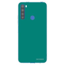 Átlátszó szilikon tok az alábbi mobiltelefonokra Xiaomi Redmi Note 8T - Emerald Mist
