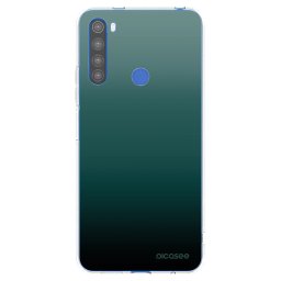 Átlátszó szilikon tok az alábbi mobiltelefonokra Xiaomi Redmi Note 8T - Verdant Fade