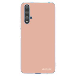 Átlátszó szilikon tok az alábbi mobiltelefonokra Huawei Nova 5T - Lullaby