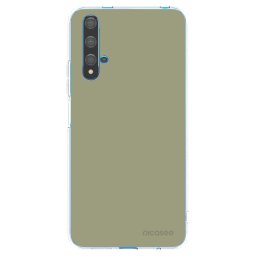 Átlátszó szilikon tok az alábbi mobiltelefonokra Huawei Nova 5T - Dewy Dawn