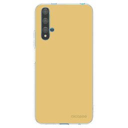 Átlátszó szilikon tok az alábbi mobiltelefonokra Huawei Nova 5T - Canary Crystal