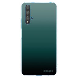 Átlátszó szilikon tok az alábbi mobiltelefonokra Huawei Nova 5T - Verdant Fade