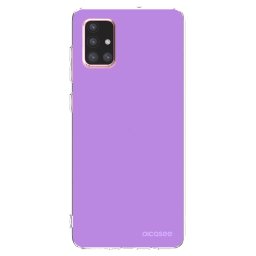 Átlátszó szilikon tok az alábbi mobiltelefonokra Samsung Galaxy A71 A715F - Mystic Melody