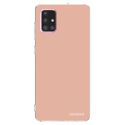 Átlátszó szilikon tok az alábbi mobiltelefonokra Samsung Galaxy A71 A715F - Lullaby