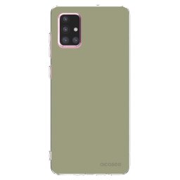 Átlátszó szilikon tok az alábbi mobiltelefonokra Samsung Galaxy A71 A715F - Dewy Dawn