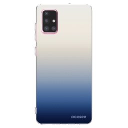 Átlátszó szilikon tok az alábbi mobiltelefonokra Samsung Galaxy A71 A715F - Gravity Fade