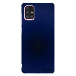 Átlátszó szilikon tok az alábbi mobiltelefonokra Samsung Galaxy A71 A715F - Deep Ocean