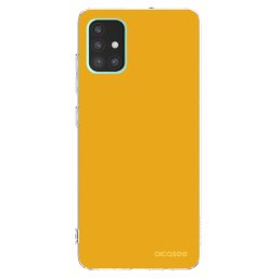 Átlátszó szilikon tok az alábbi mobiltelefonokra Samsung Galaxy A51 A515F - Sun