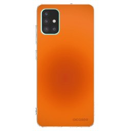 Átlátszó szilikon tok az alábbi mobiltelefonokra Samsung Galaxy A51 A515F - Heat Core