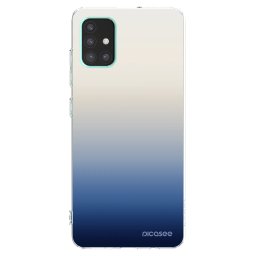 Átlátszó szilikon tok az alábbi mobiltelefonokra Samsung Galaxy A51 A515F - Gravity Fade