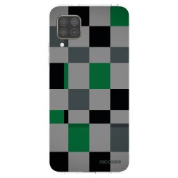 Átlátszó szilikon tok az alábbi mobiltelefonokra Huawei P40 Lite - Block Grid