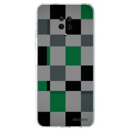 Átlátszó szilikon tok az alábbi mobiltelefonokra Xiaomi Redmi Note 9 Pro - Block Grid