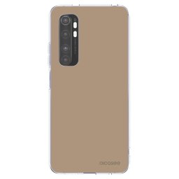 Átlátszó szilikon tok az alábbi mobiltelefonokra Xiaomi Mi Note 10 Lite - Soft Sand