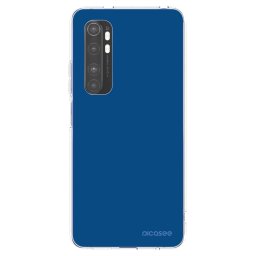 Átlátszó szilikon tok az alábbi mobiltelefonokra Xiaomi Mi Note 10 Lite - Navy Blue