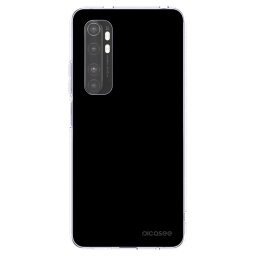 Átlátszó szilikon tok az alábbi mobiltelefonokra Xiaomi Mi Note 10 Lite - Black Bliss
