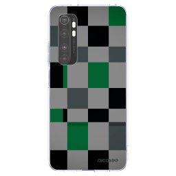 Átlátszó szilikon tok az alábbi mobiltelefonokra Xiaomi Mi Note 10 Lite - Block Grid