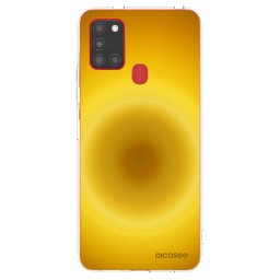 Átlátszó szilikon tok az alábbi mobiltelefonokra Samsung Galaxy A21s - Solar Pulse