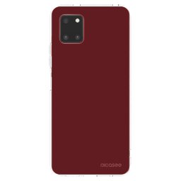 Átlátszó szilikon tok az alábbi mobiltelefonokra Samsung Galaxy Note 10 Lite N770F - Red Bliss