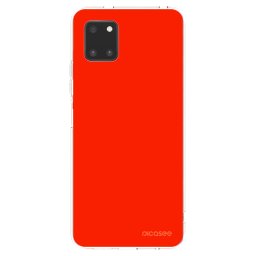 Átlátszó szilikon tok az alábbi mobiltelefonokra Samsung Galaxy Note 10 Lite N770F - Maranello Red